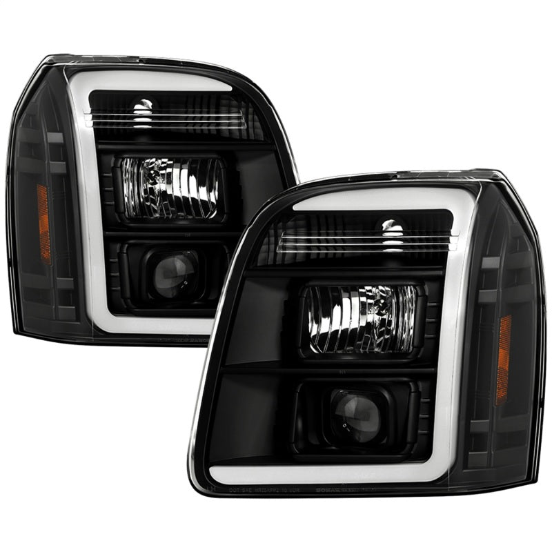 Spyder GMC Yukon 07-14/Denali 07-14 /XL 07-14 V2 Projector Headlights - Black PRO-YD-GY07V2SI-BK 5088260