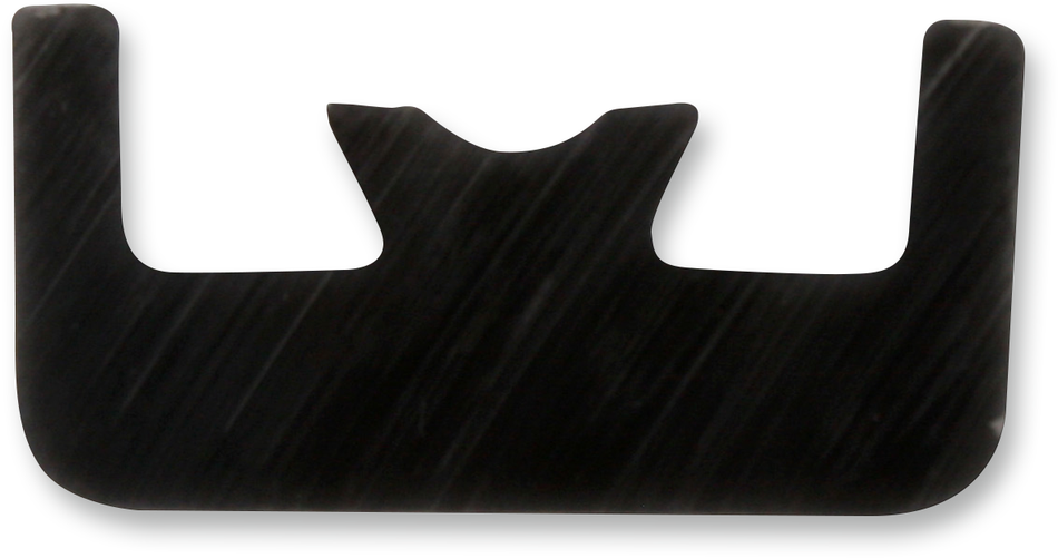 GARLAND Black Replacement Slide - UHMW - Profile 12 - Length 45.0625" - Yamaha 12-4508-1-01-01