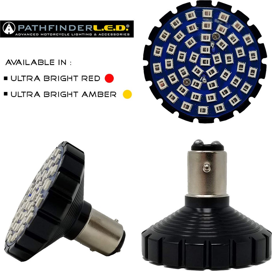 PATHFINDERBullet Ultra Bright Led Amber 1157 Style4857A