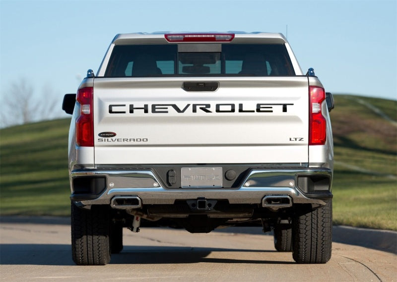 Putco 19-20 Chevy Silverado 1500 - Black Platinum Tailgate Letters CHEVROLET Chevrolet Letters 55550BPGM