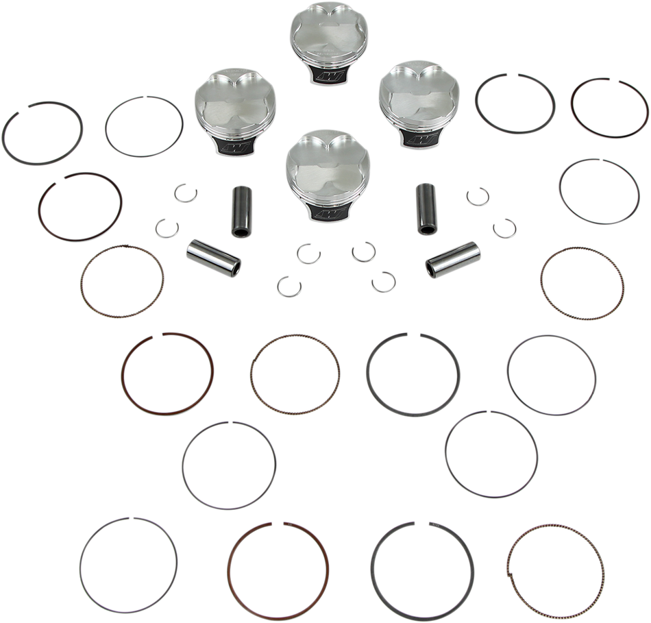WISECO Piston Kit - CB600RR HEAD GASKET NOT INCLUDED Forged CK169