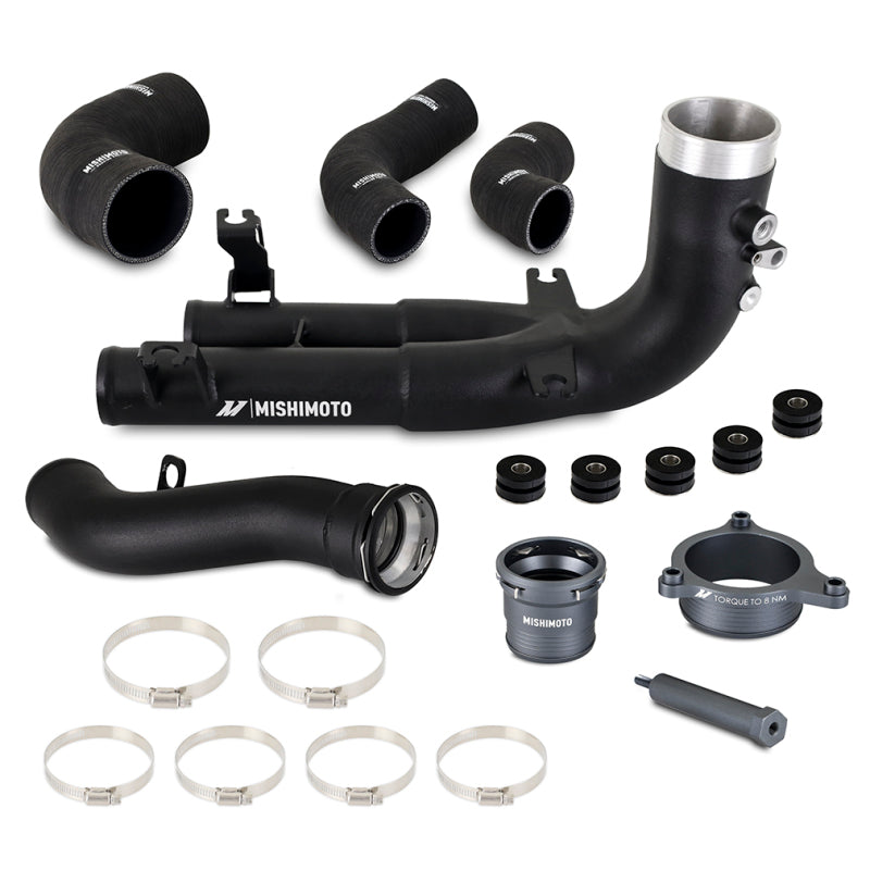 Mishimoto 2021+ BMW G8X M3/M4 Hot Side Intercooler Charge Pipe Kit MMICP-G80-21