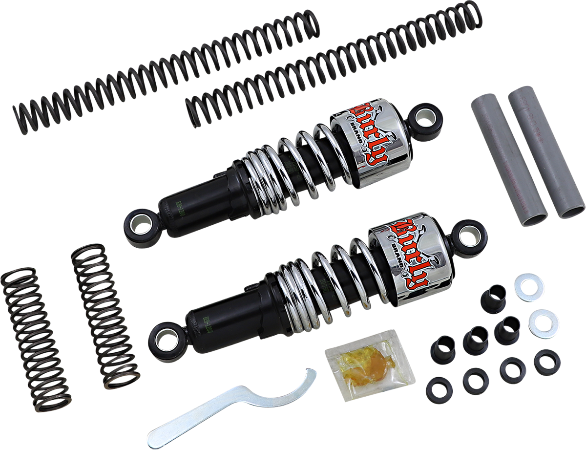 BURLY BRAND Suspension Kit - Slammer - Chrome - '88 - '03 XL B28-1000