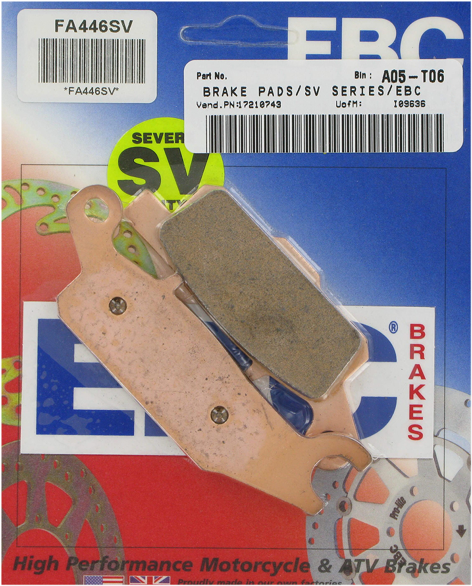 EBC SV Severe Duty Brake Pads - FA446SV FA446SV