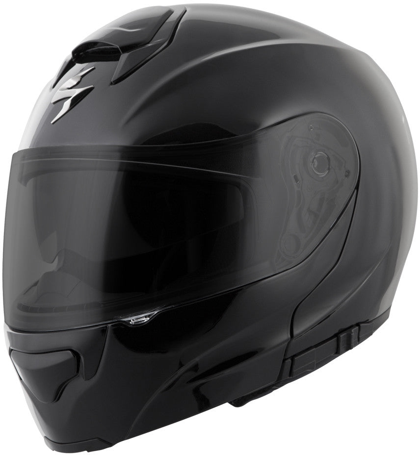 SCORPION EXO Exo-Gt3000 Modular Helmet Gloss Black 2x 300-0037