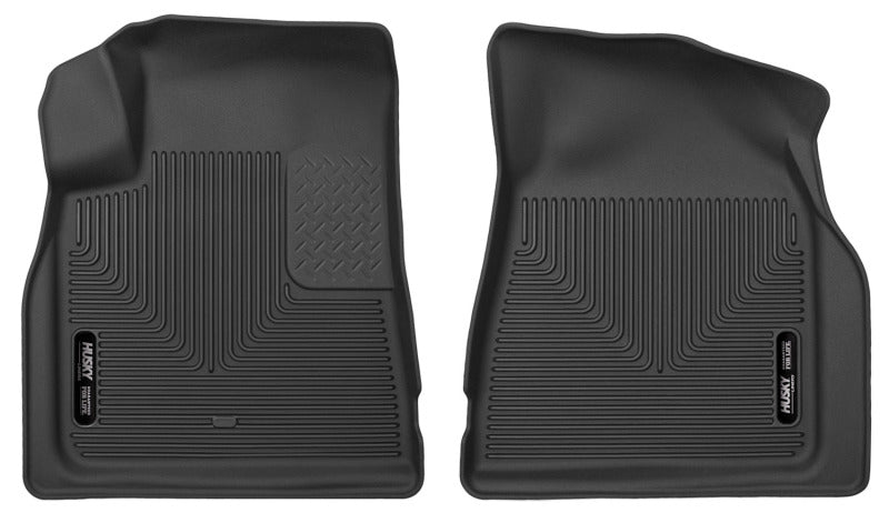 Husky Liners 08-15 Buick Enclave / 07-15 GMC Acadia X-Act Contour Black Front Seat Floor Liners 53141