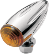 PRO-ONE PERF.MFG. Bullet Marker Light - Chrome/Ball-Milled 400360