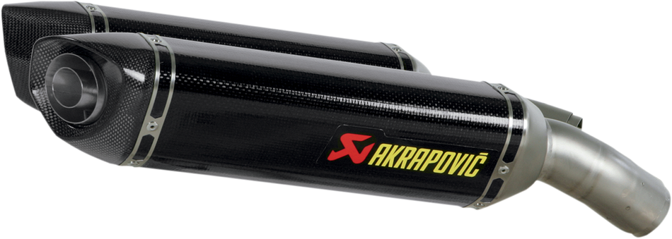 AKRAPOVIC Silenciadores de Escape Slip-On Fibra de Carbono Ducati 848 / 1098 / 1198 S-D10SO3-ZC 1811-1463 