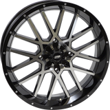 ITP Wheel - Hurricane - Front/Rear - Black Machined - 20x6.5 - 4/156 - 4+2.5 (+10 mm) 2022518546B