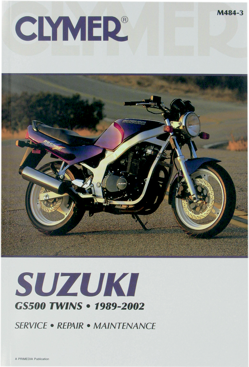 CLYMER Manual - Suzuki GS 500 Twin CM4843