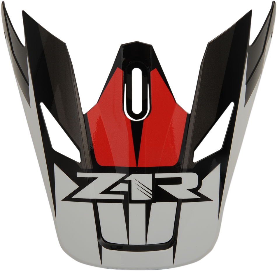 Z1R Rise Visor Kit - Ascend - Red 0132-1247