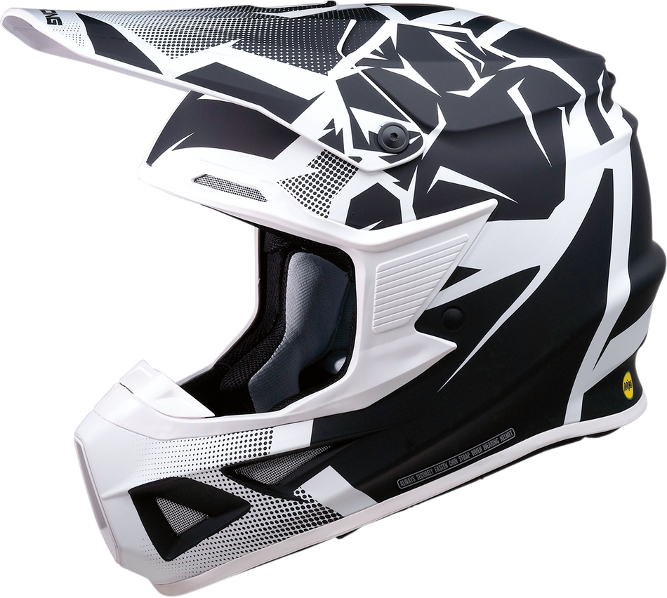 MOOSE RACING F.I. Helmet - Agroid™ - MIPS® - White/Black - 2XL 0110-6703
