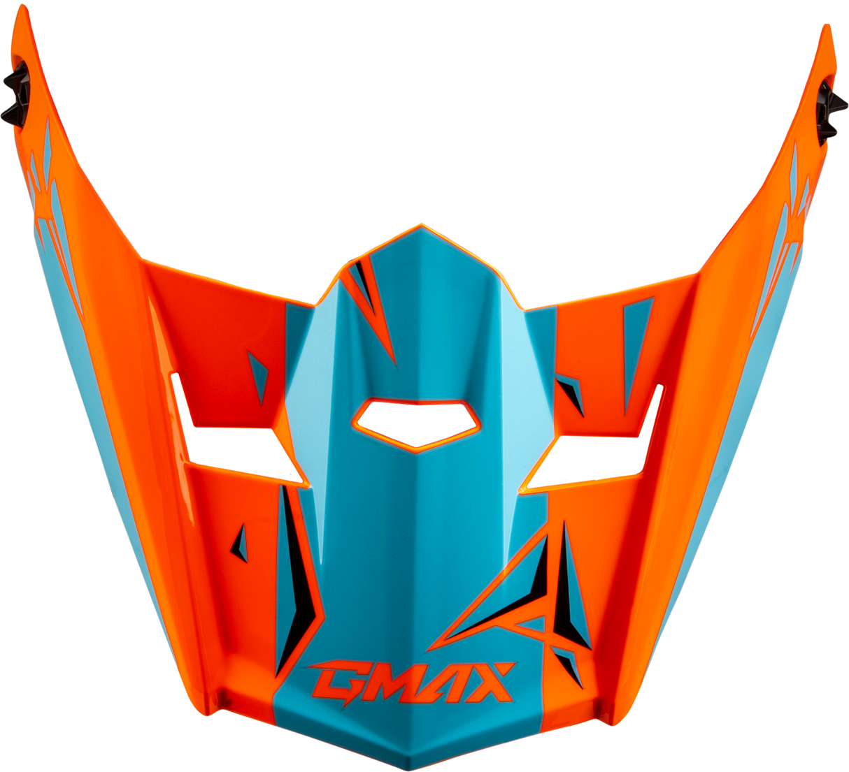 GMAX Youth Mx-46y Unstable Visor Hi Vis Orange/Blue Ys-Yl G0465212