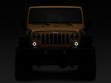 Raxiom 07-18 Jeep Wrangler JK Axial Series LED Turn Signals w/ Halo (Smoked) J127017