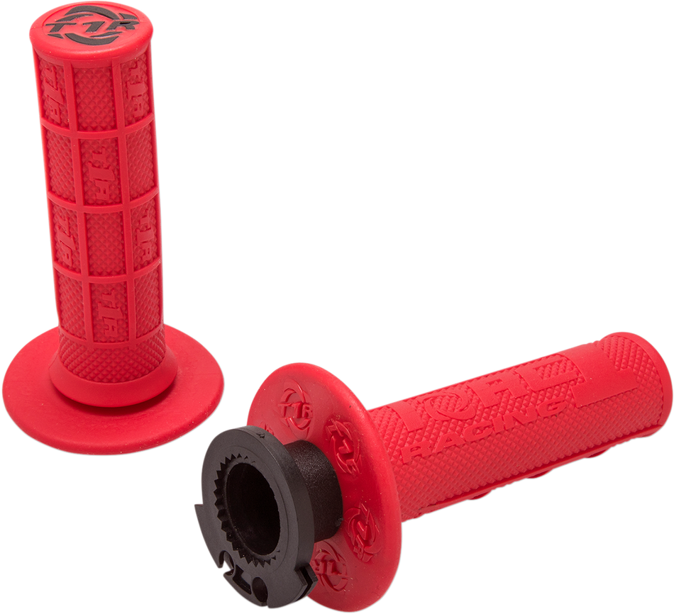 TORC1 Grips - Defy - Lock-On - 4-Stroke - Red 3750-0402