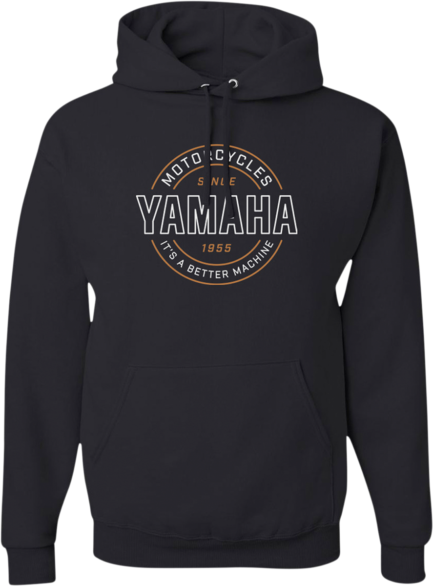 YAMAHA APPAREL Yamaha Better Machine Hoodie - Black - Small NP21S-M1972-S