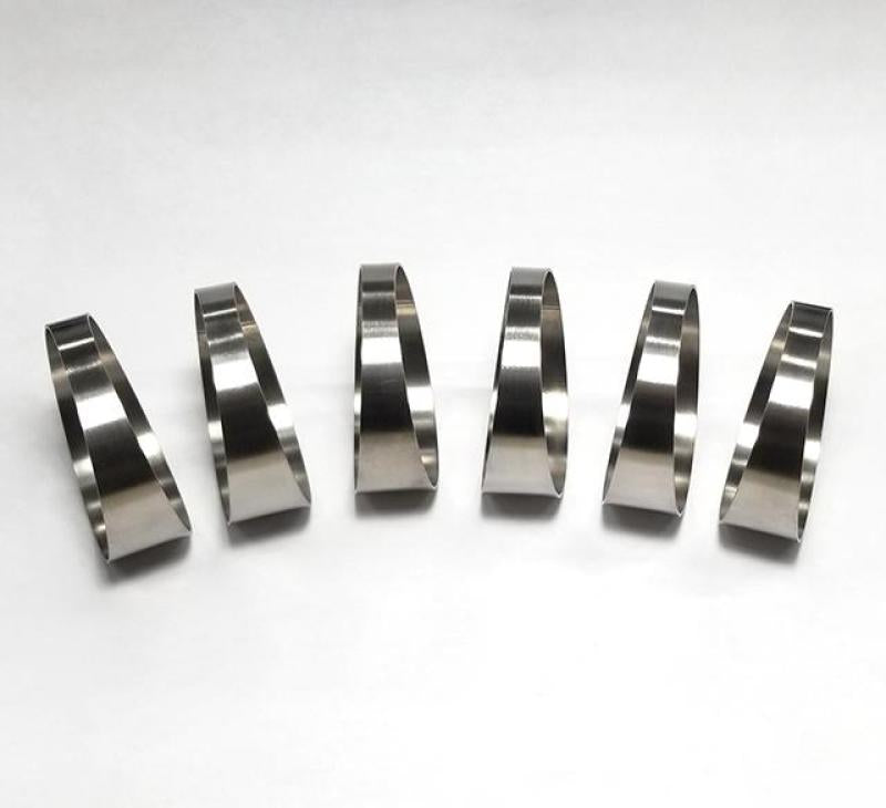 Ticon Industries 2.0in 7.5 Degree 1D/2in CLR Tight Radius 1mm Wall Titanium Pie Cuts - 6pk 109-05002-0013