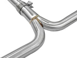 aFe Takeda Exhaust 2.25in to 2in Dia 304SS Cat-Back w/Polished Tips 08-12 Honda Accord Coupe V6 3.5L 49-36612