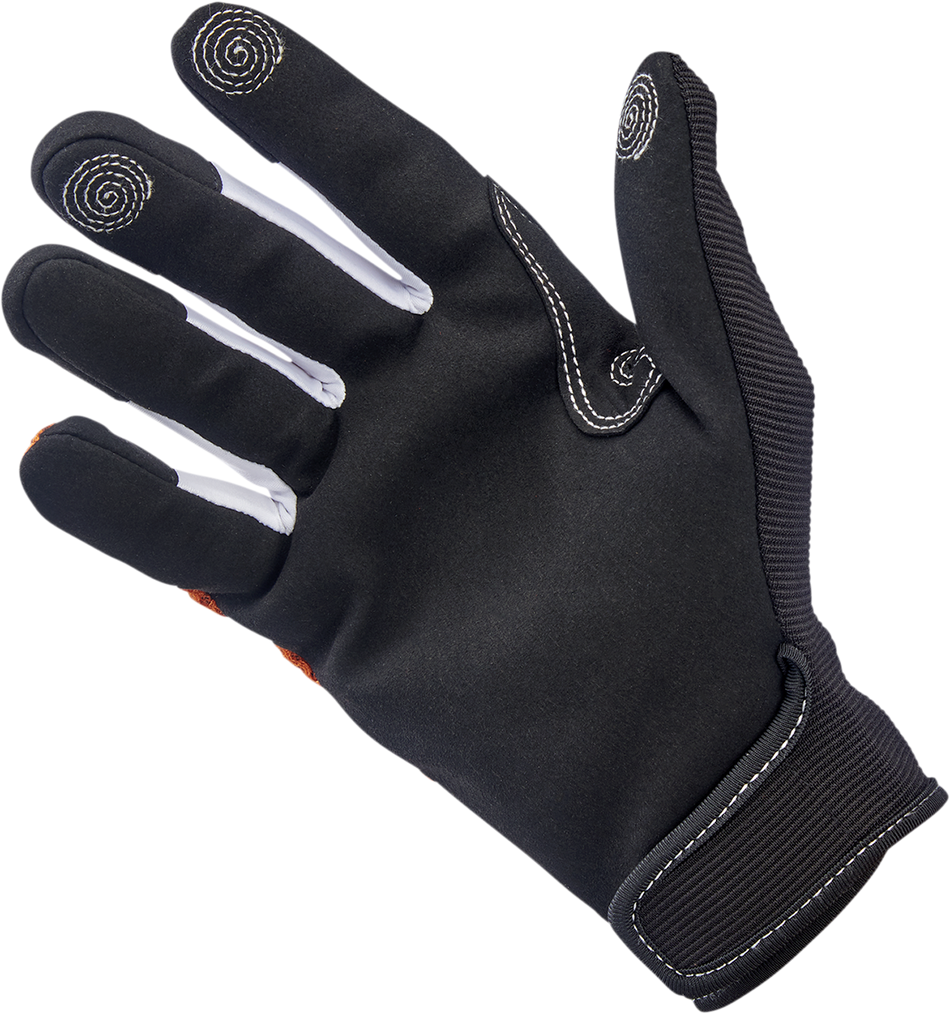 BILTWELL Anza Gloves - Orange - Large 1507-0601-004