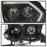 Spyder Nissan GTR R35 09-14 - Projector Headlights - DRL LED - Black 5085696