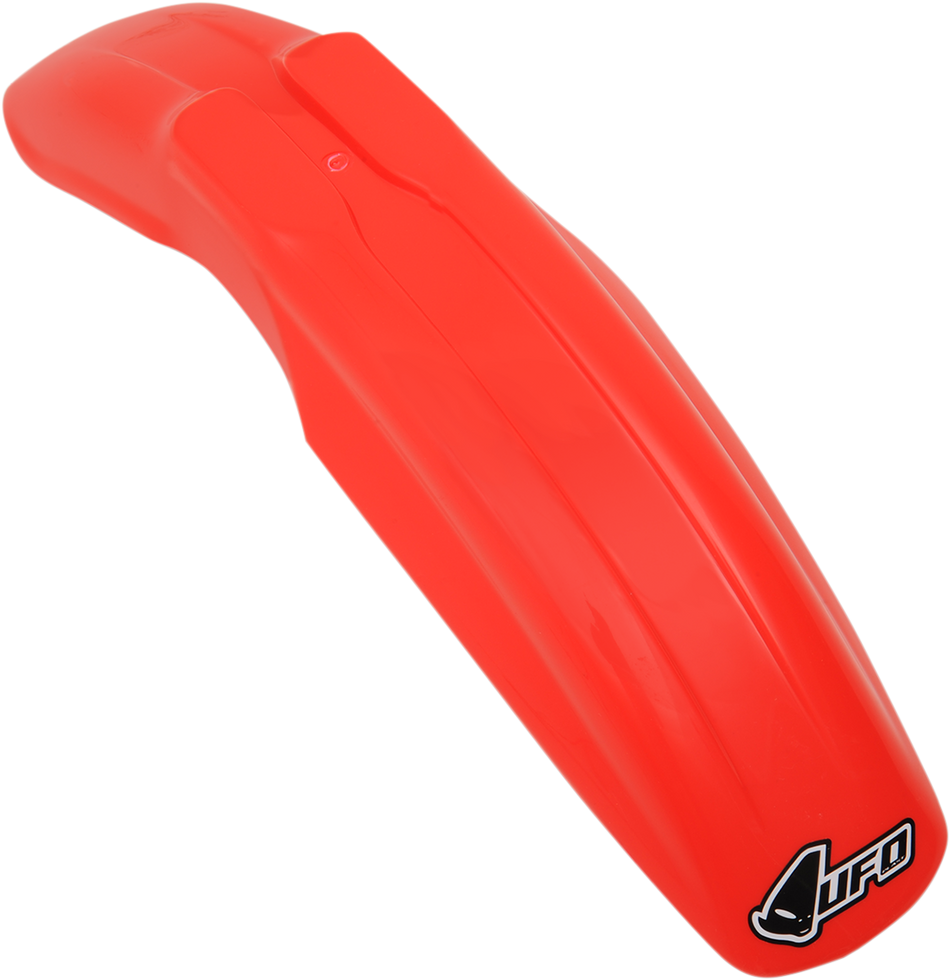 UFO Universal Supermoto Front Fender - Red PA01027-070
