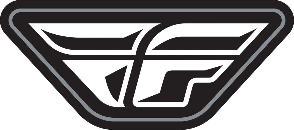 FLY RACING F-Wing Decals 4" 100/Pk F-WING 4 IN 100PK