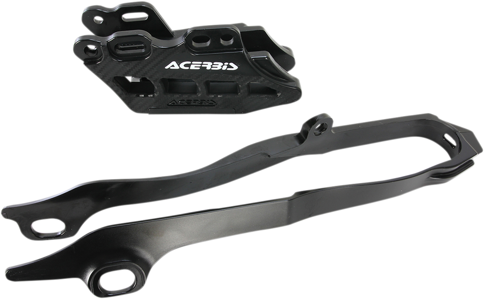 Kit deslizante y guía de cadena ACERBIS 2.0 - Honda CRF250R - Negro 2449430001 