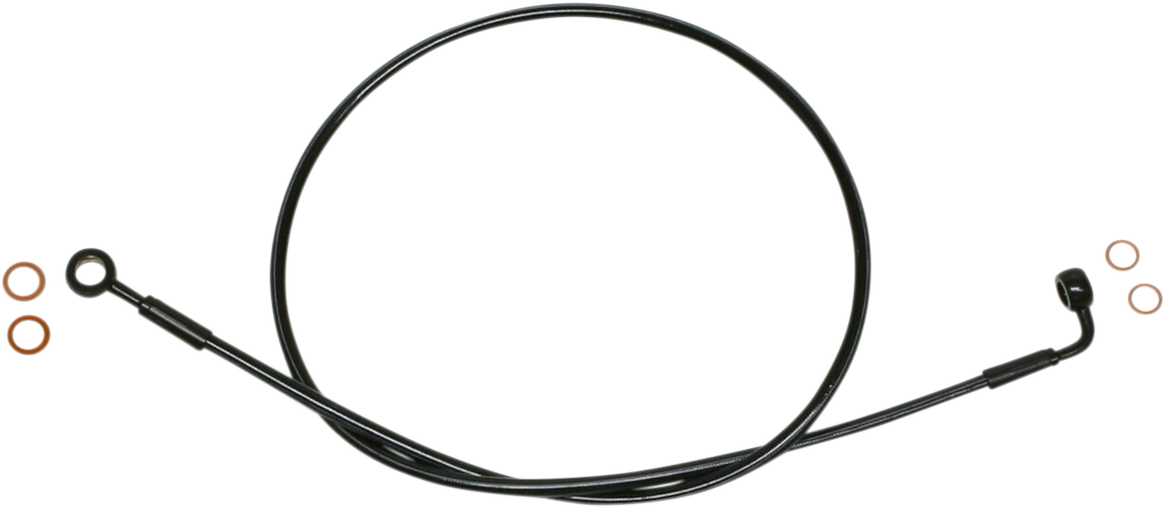 MAGNUM Brake Line - EZ Align - Stainless Steel - Black SBB0604-43