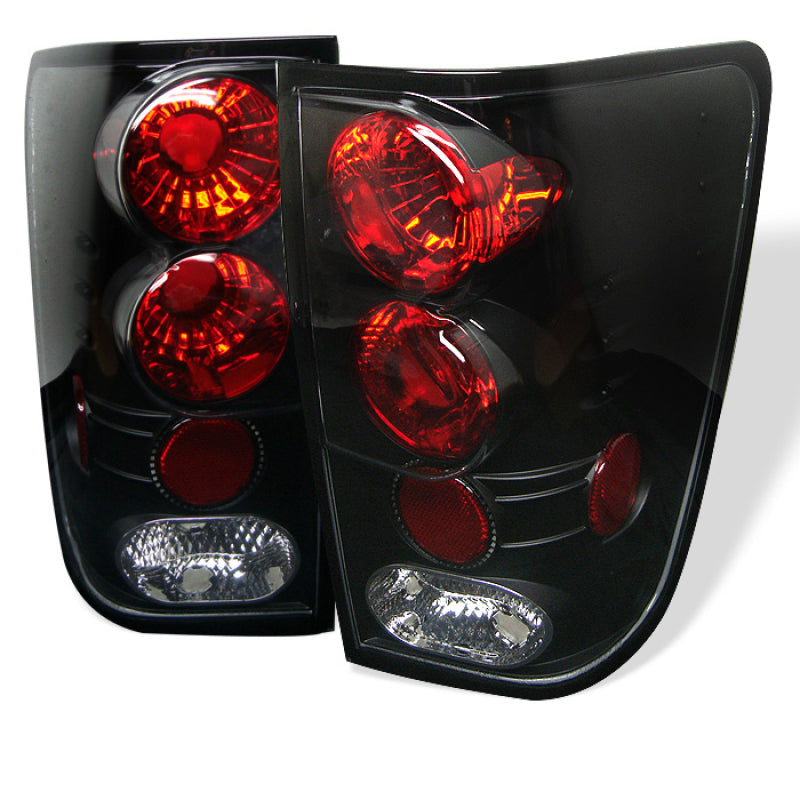 Spyder Nissan Titan 04-14 Euro Style Tail Lights Black ALT-YD-NTI04-BK 5007025