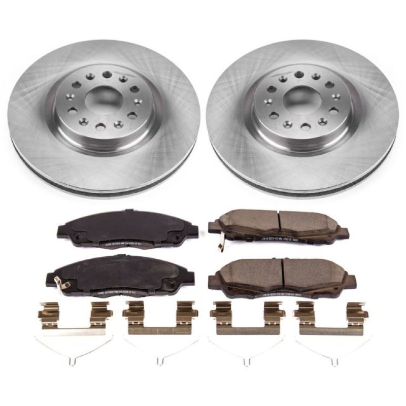 Power Stop 17-18 Cadillac XT5 Front Autospecialty Brake Kit KOE7883