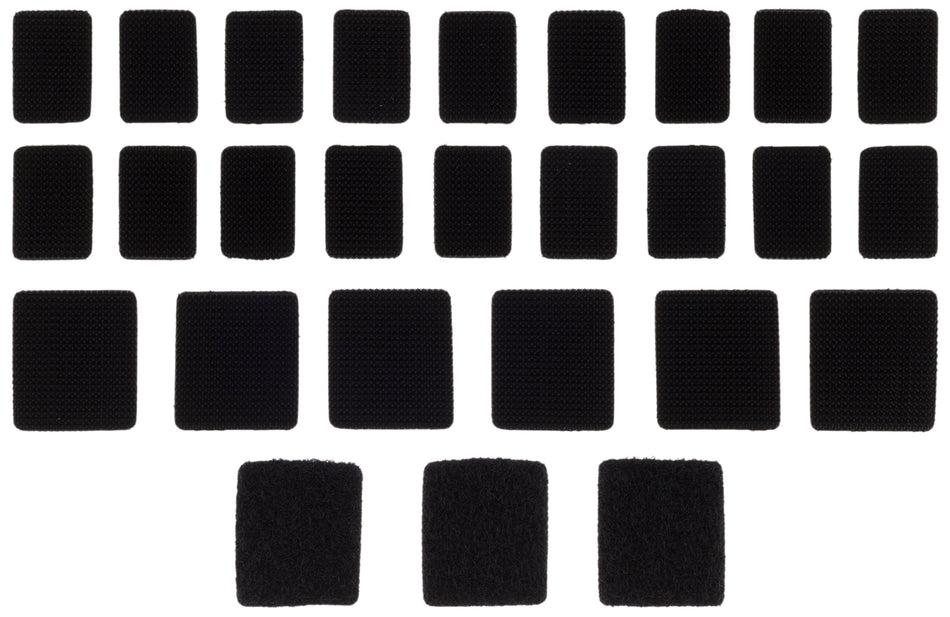 POD Knee Brace Velcro Set (Black) KP400-001-OS