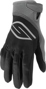 SLIPPERY Circuit Gloves - Black/Charcoal - XS 3260-0444