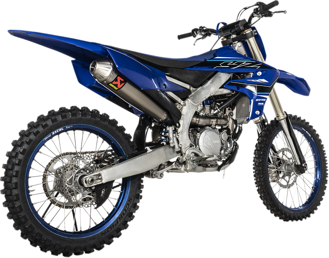 AKRAPOVIC Evolution Exhaust - Titanium YZ250F /FX 2018-2023  S-Y2MET16-CIBNTA 1820-1992