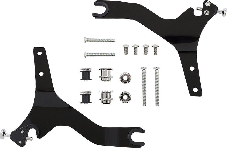 COBRA Backrest Kit - 14" - Black - Sportster 602-2045B