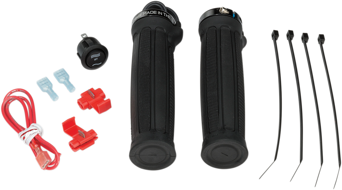 MOOSE UTILITY Grips - Heated - Clamp-On 215208