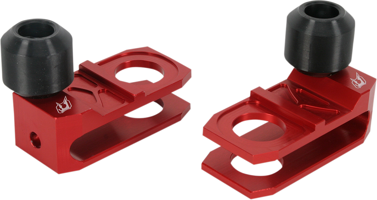 DRIVEN RACING Axle Block Sliders - Yamaha YZF-R6 - Red DRAX-106-RD