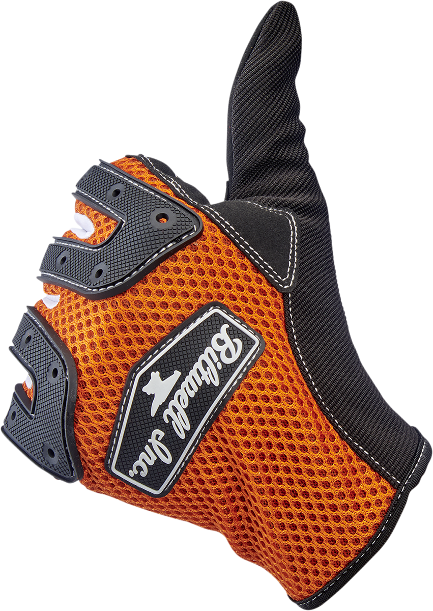 BILTWELL Anza-Handschuhe, Orange, Größe S, 1507-0601-002 