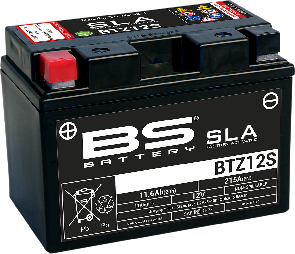 BS BATTERY Battery - BTZ12S (YTZ) 300637-1