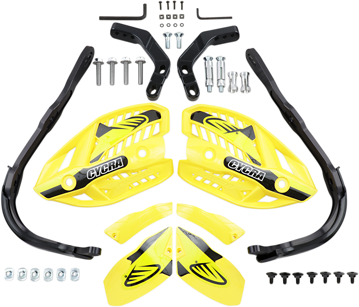 CYCRA Handguards - HCM - 7/8" - Husqvarna Yellow 1CYC-7505-56HCM