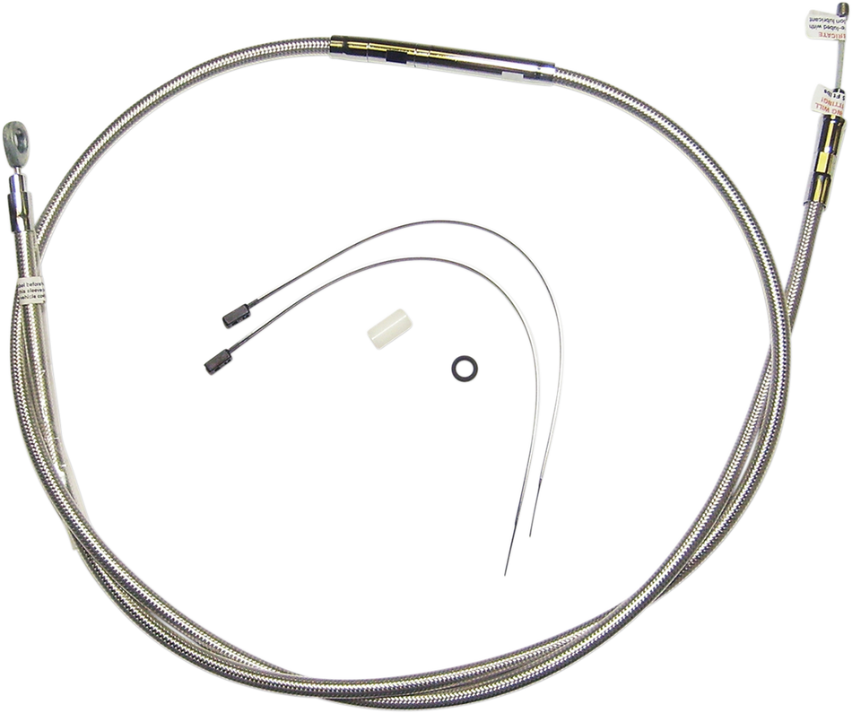 MAGNUM Clutch Cable - Polished 52128HE