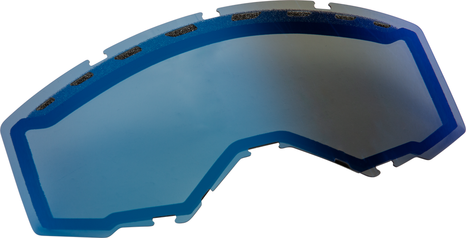 FLY RACING Dual Lens With Vents Adult W/ Sky Blue Mir/Polar Smk Lens 37-5501