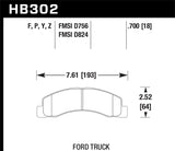 Hawk LTS Street Brake Pads KHB302Y.700