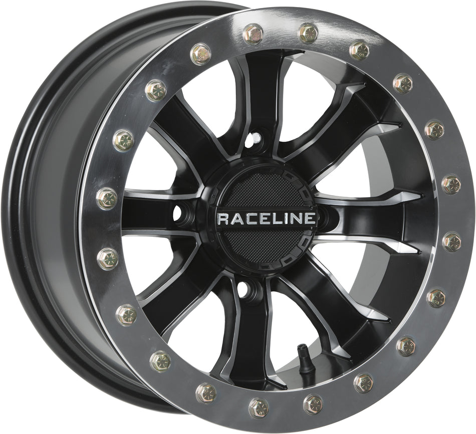 RACELINE Mamba Bdlk Wheel 12x7 4/156 4+3 (+5mm) Blk/Machined A7127056-43