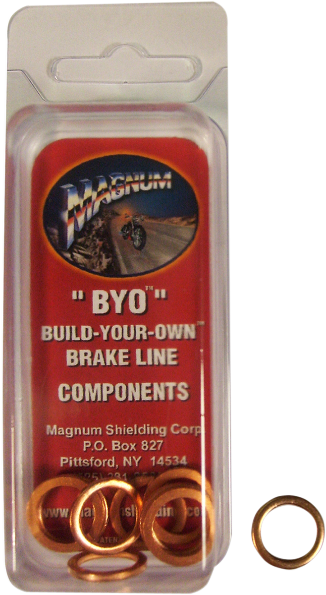 MAGNUM Copper Washer - 10mm - 10 pack 392910