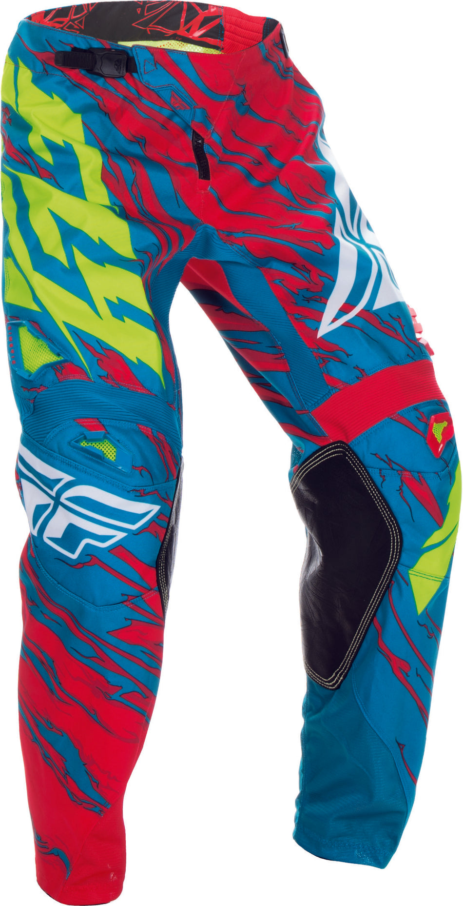FLY RACING Kinetic Relapse Pant Teal/Red Sz 26 370-43926