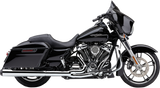 COBRA Powr-Flo 2:1 Exhaust - Chrome - '17-'20 FL NOT FOR TRIKE MODELS 6451