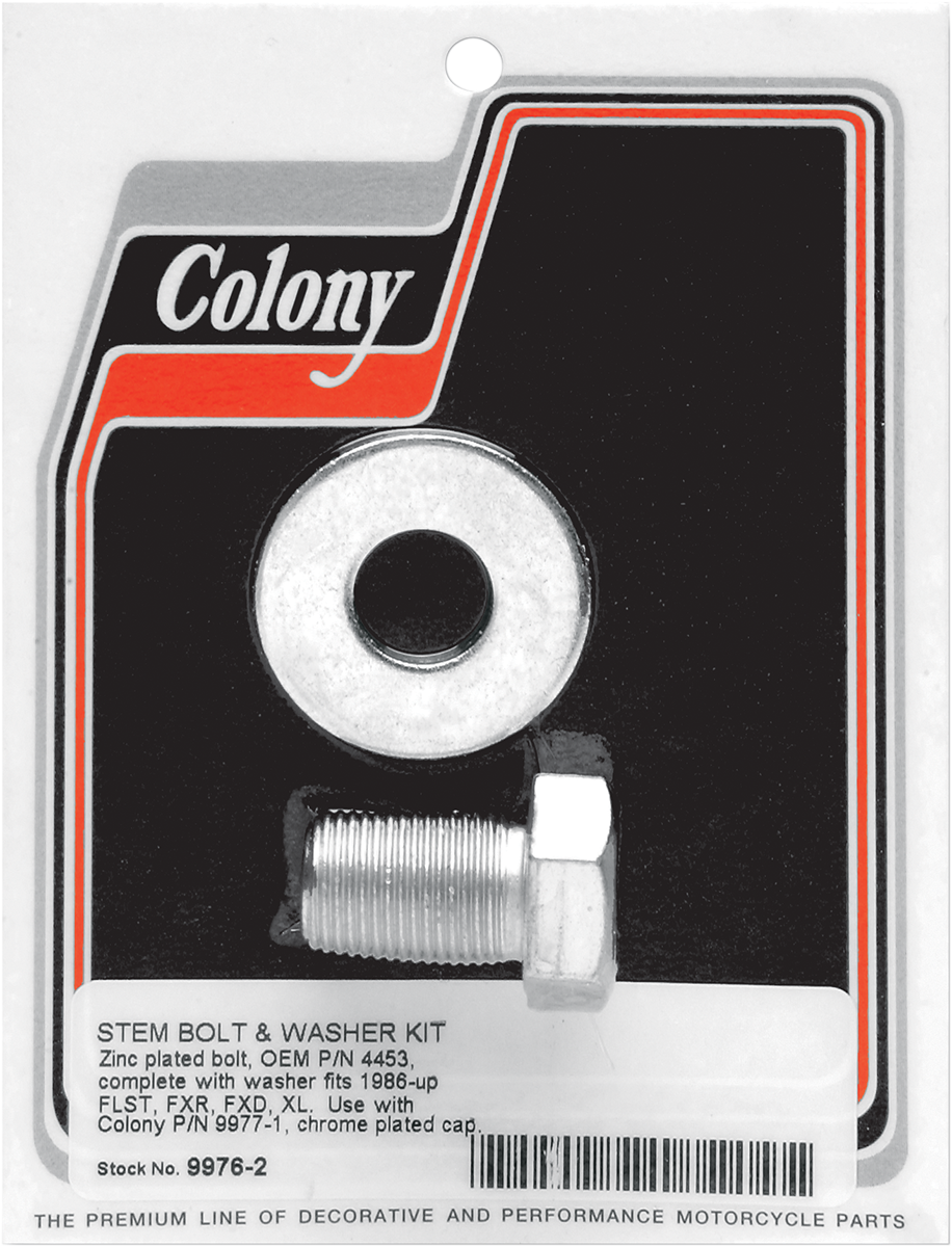 COLONY Bolt Stem & Washer Kit 9976-2