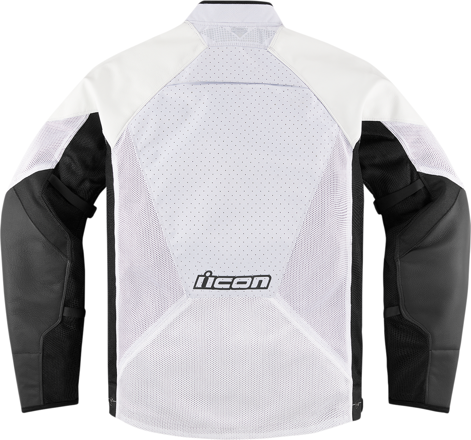 ICON Hooligan™ CE Jacket - White - 3XL 2820-5802