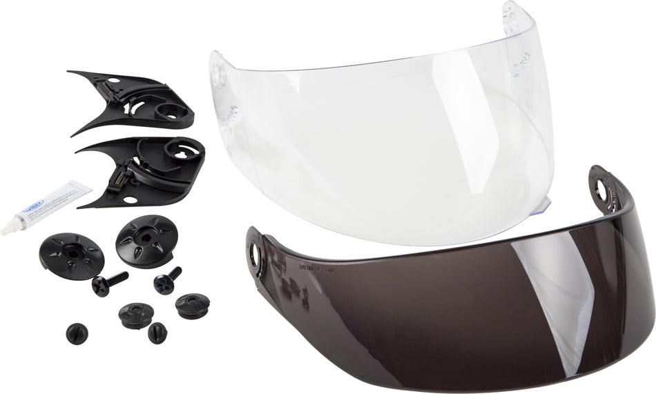 GMAX Shield Single Lens Clear Flip Tint Kit Gm-38/39/48/58/68 G980083