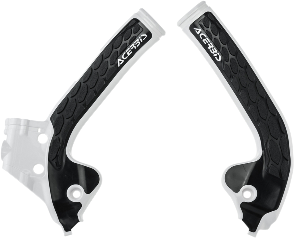 ACERBIS X-Grip Frame Guards - White/Black 2686041035